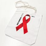 Red Ribbon Tote Bag